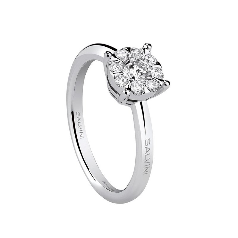 Salvini - Anello Daphne - Oro Bianco - Diamante