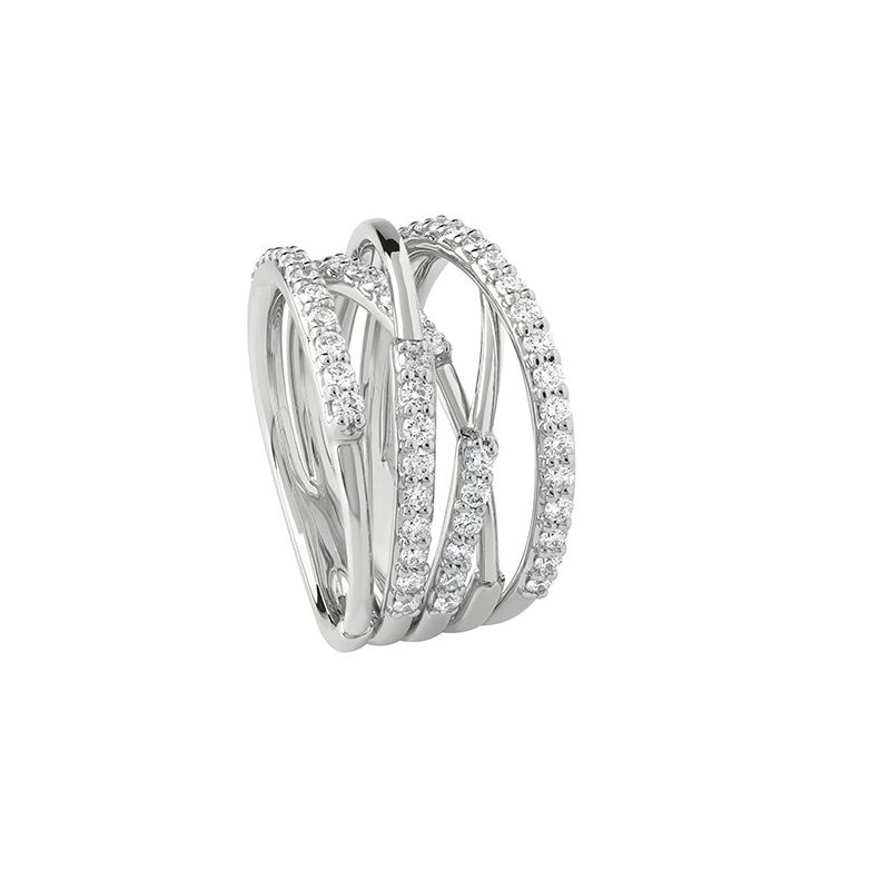 Salvini - Anello Nastro S - Oro Bianco - Diamante