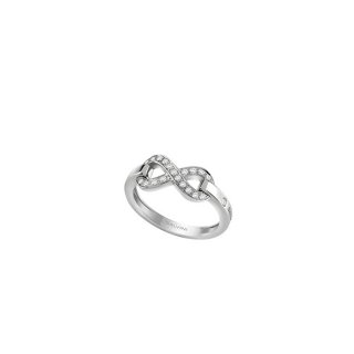 Salvini - Anello Infinito S - Oro Bianco - Diamante