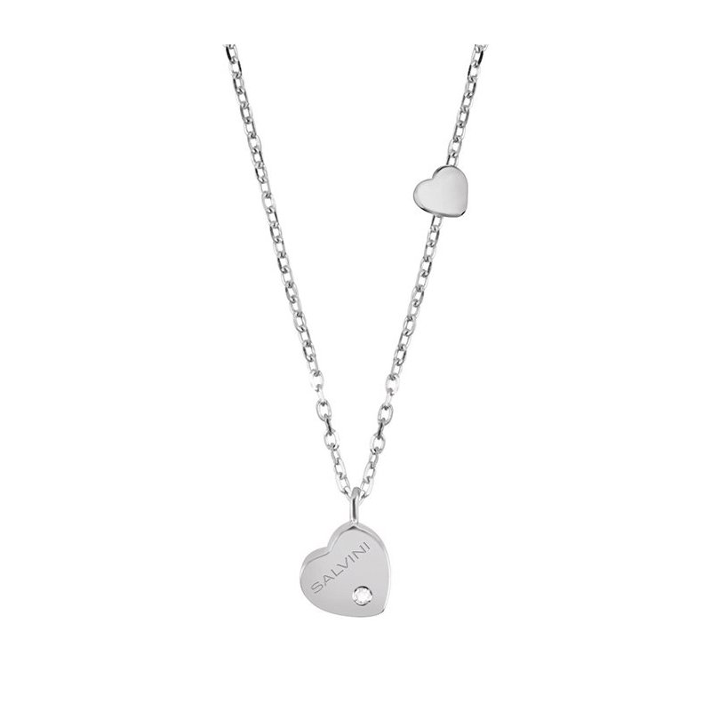 Salvini - Collierino Be Happy - Oro Bianco - Diamante