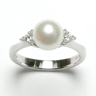 Salvini - Anello Oro Bianco - Diamante Rotondo