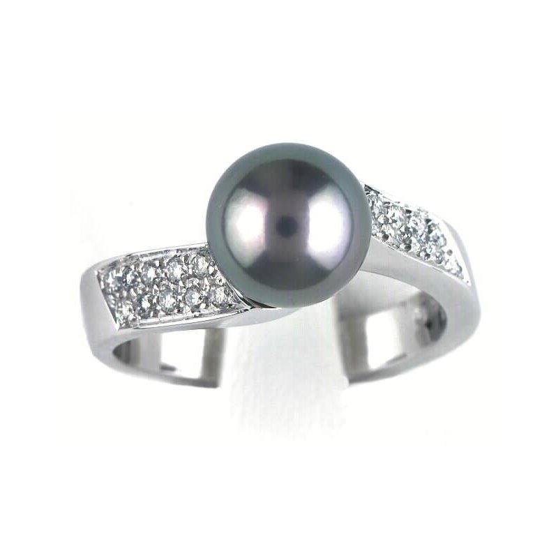 Salvini - Anello Avvenire - Oro Bianco - Diamante