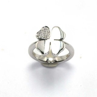 Salvini - Anello Quadrifoglio S - Oro Bianco - Diamante