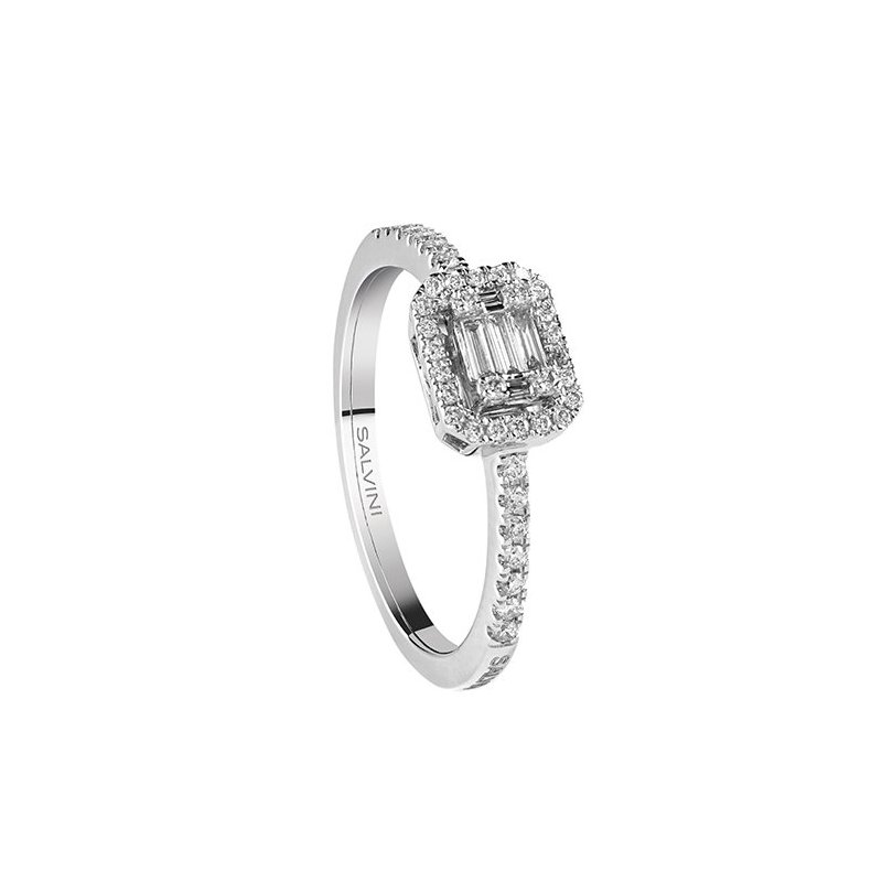 Salvini - Anello Magia S - Oro Bianco - Diamante