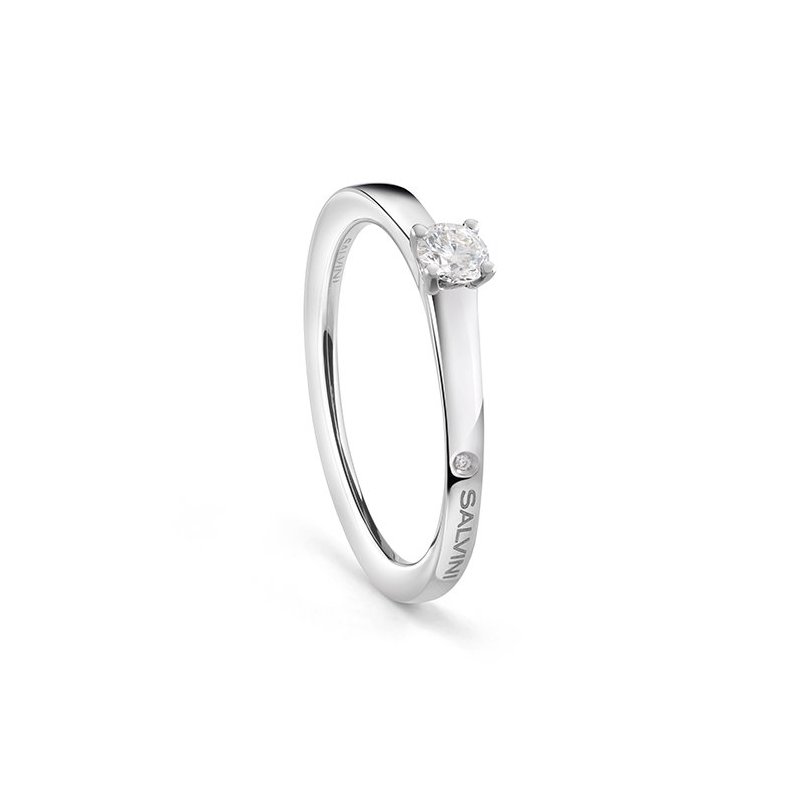 Salvini - Anello Way Of Love - Oro Bianco - Diamante