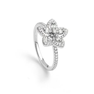 Salvini - Anello Magia Garden - Oro Bianco - Diamante