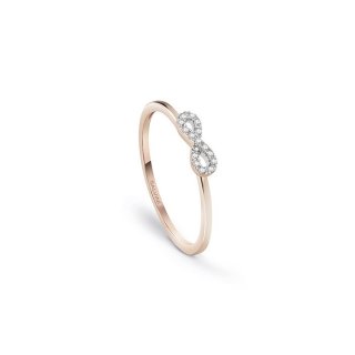 Salvini - Anello I Segni - Oro Rosa - Diamante