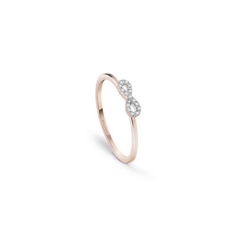 Salvini - Anello I Segni - Oro Rosa - Diamante