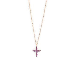 Salvini - Collier Croci S - Oro Rosa - Rubino