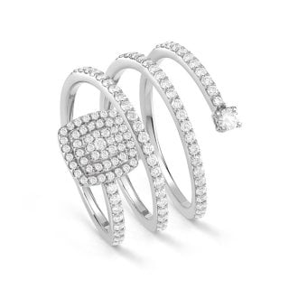 Salvini - Anello Bagliori - Oro Bianco - Diamante