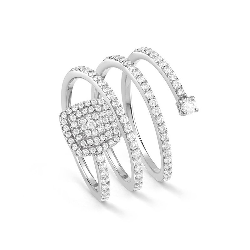 Salvini - Anello Bagliori - Oro Bianco - Diamante