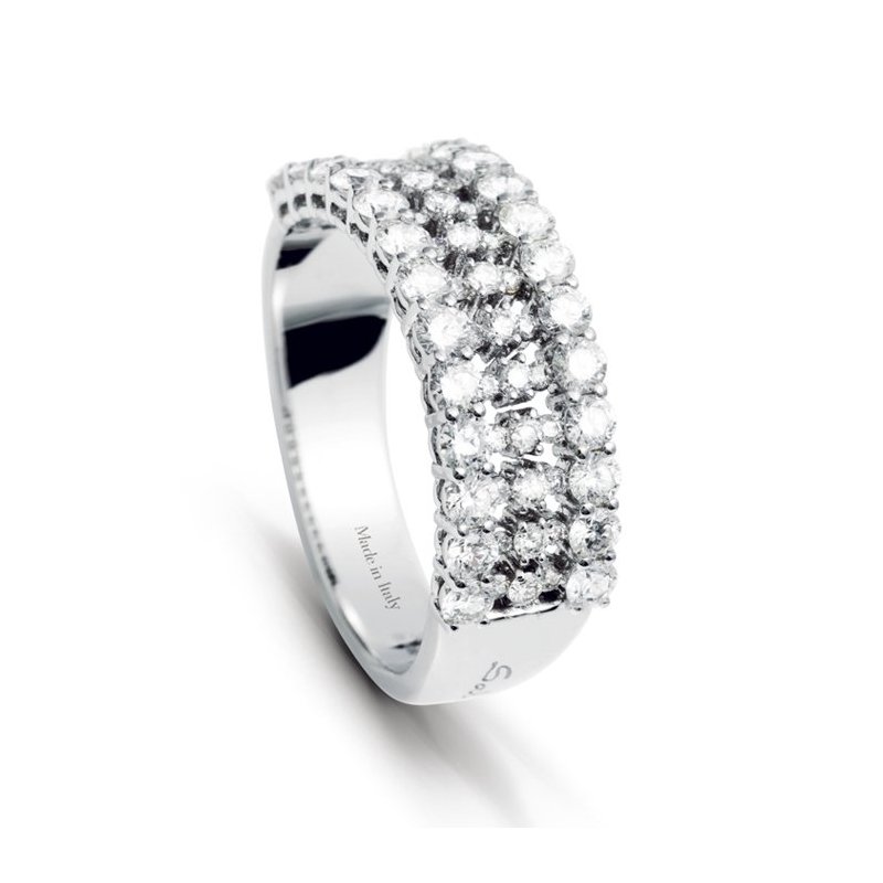 Salvini - Anello Supreme - Oro Bianco - Diamante