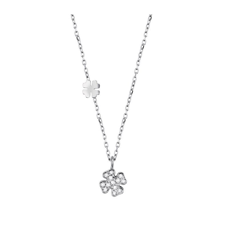 Salvini - Collierino Be Happy - Oro Bianco - Diamante