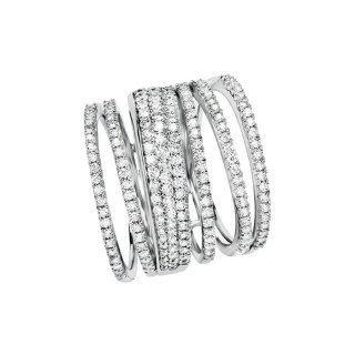 Salvini - Anello Euforia S - Oro Bianco - Diamante
