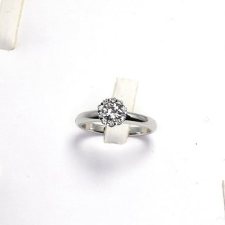 Salvini - Anello Corolla S - Oro Bianco - Diamante