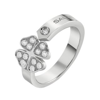 Salvini - Anello In Oro Bianco - Diamante Rotondo
