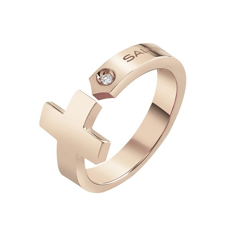Salvini - Anello I Segni - Oro Rosa - Diamante