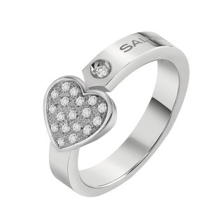 Salvini - Anello I Segni - Oro Bianco - Diamante