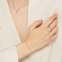 Dodo - Bracciale Bollicine - Oro Rosa & Diamanti