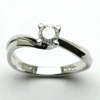 Salvini - Anello Falco - Oro Bianco - Diamante