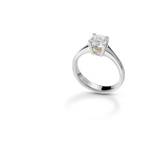 Salvini - Anello Battito - Oro Bianco/Rosa - Diamante
