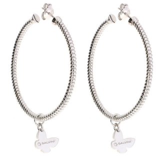 Salvini - Orecchini Minimal Pop - Oro Bianco - Diamante