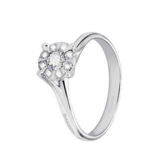 Salvini - Anello Daphne - Oro Bianco - Diamante