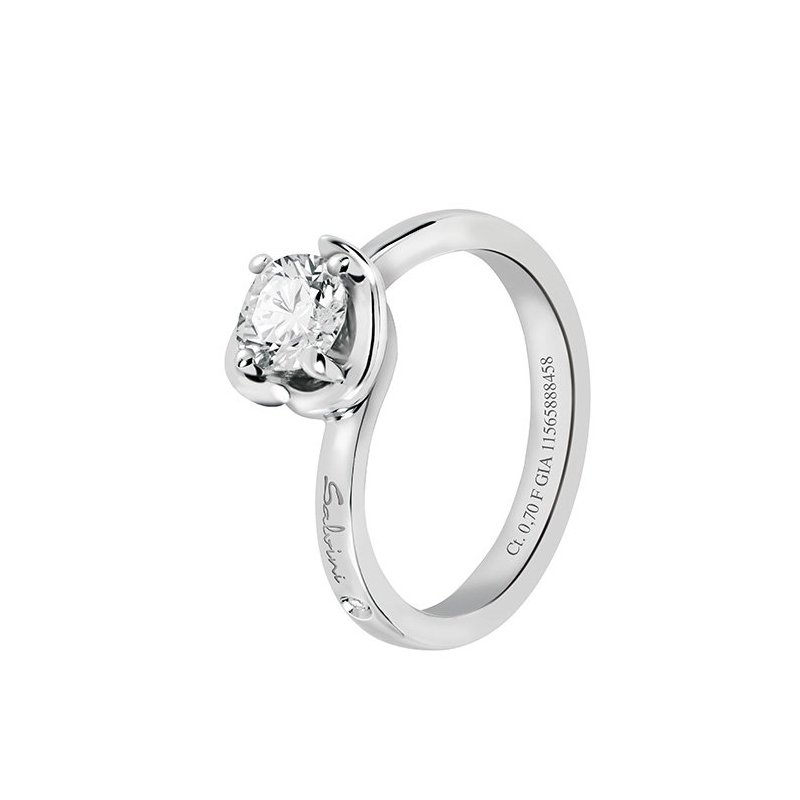 Salvini - Anello Abbraccio - Oro Bianco - Diamante