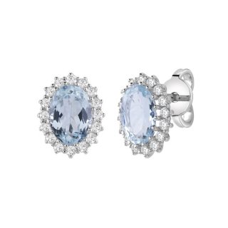 Salvini - Orecchini Capri - Oro Bianco - Diamante