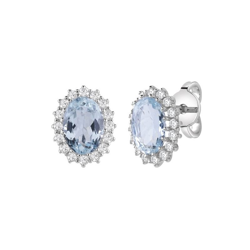 Salvini - Orecchini Capri - Oro Bianco - Diamante