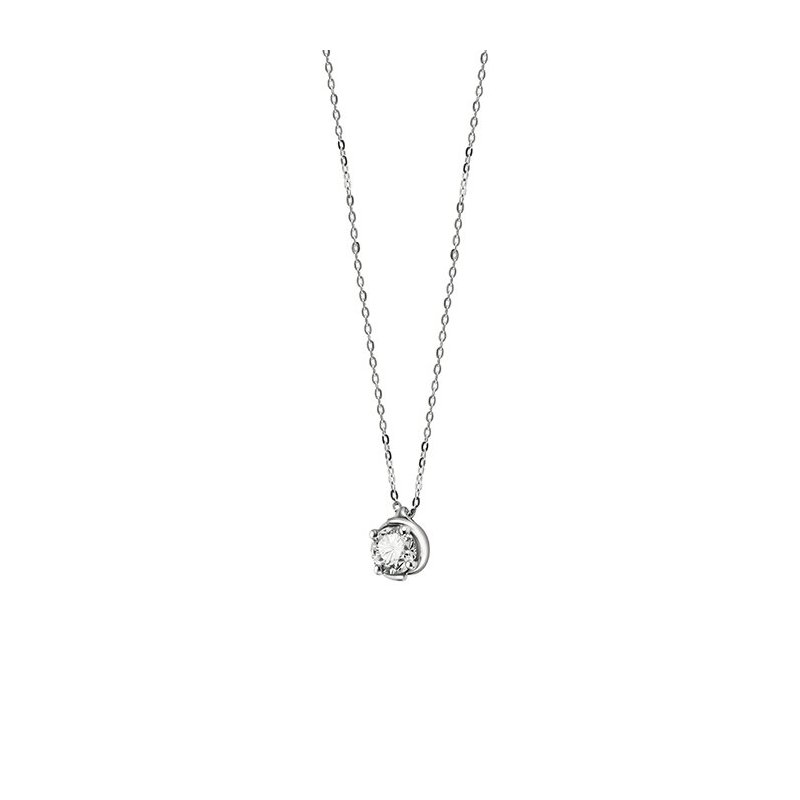 Salvini - Collierino Abbraccio - Oro Bianco - Diamante