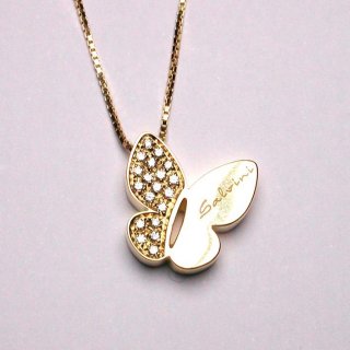 Salvini - Collierino In Oro Giallo - Farfalle