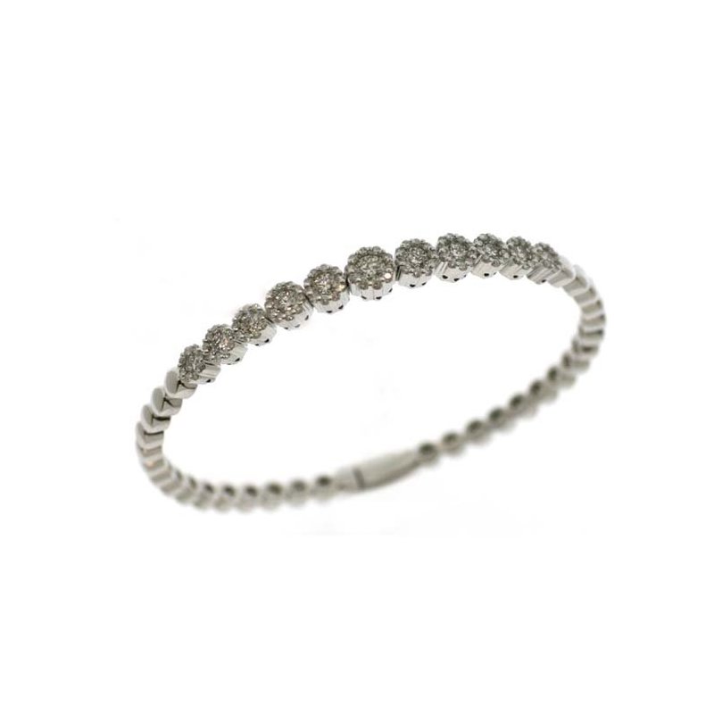 Salvini - Bracciale Corolla S - Oro Bianco - Diamante