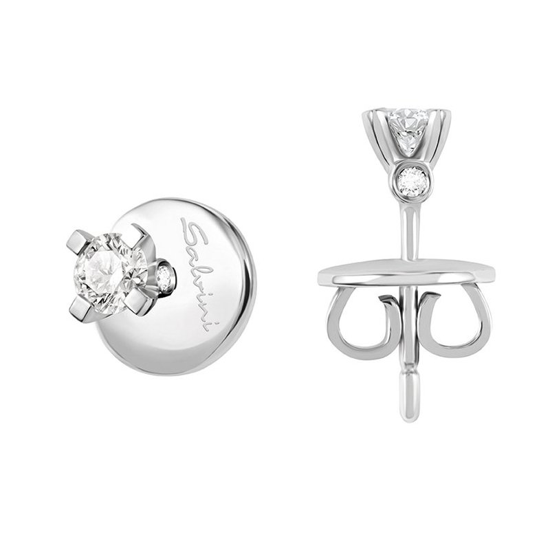 Salvini - Orecchini In Oro Bianco - Diamante