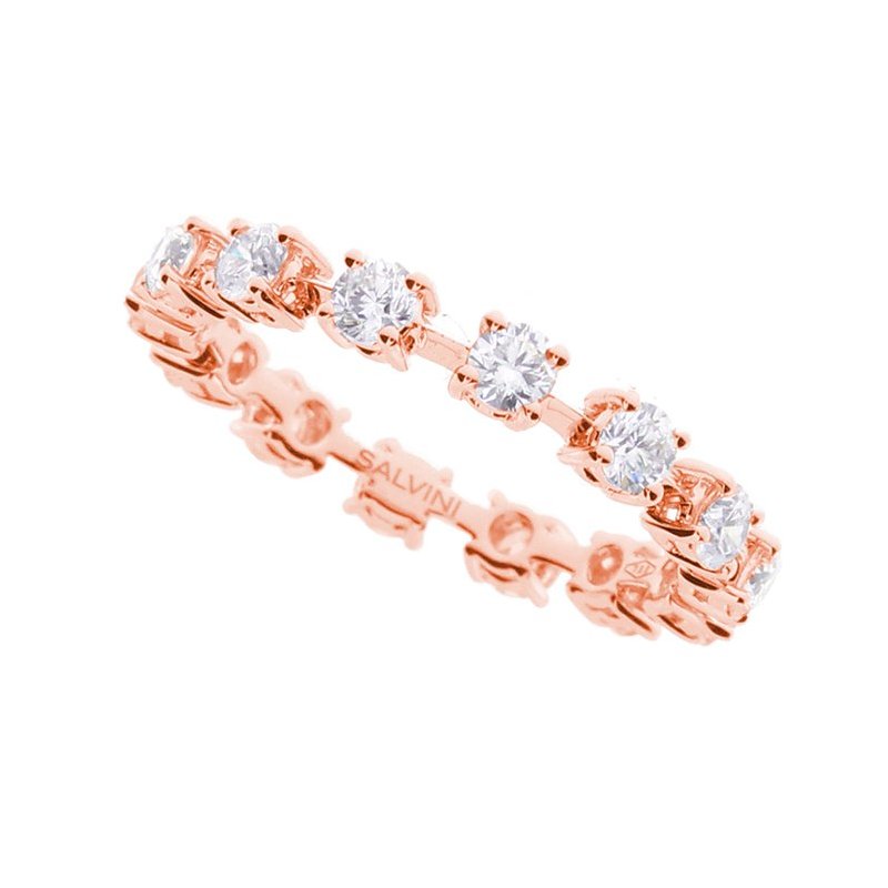Salvini - Anello Classico - Oro Rosa - Diamante