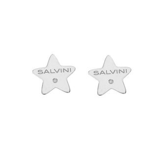 Salvini - Orecchini I Segni - Oro Bianco - Diamante