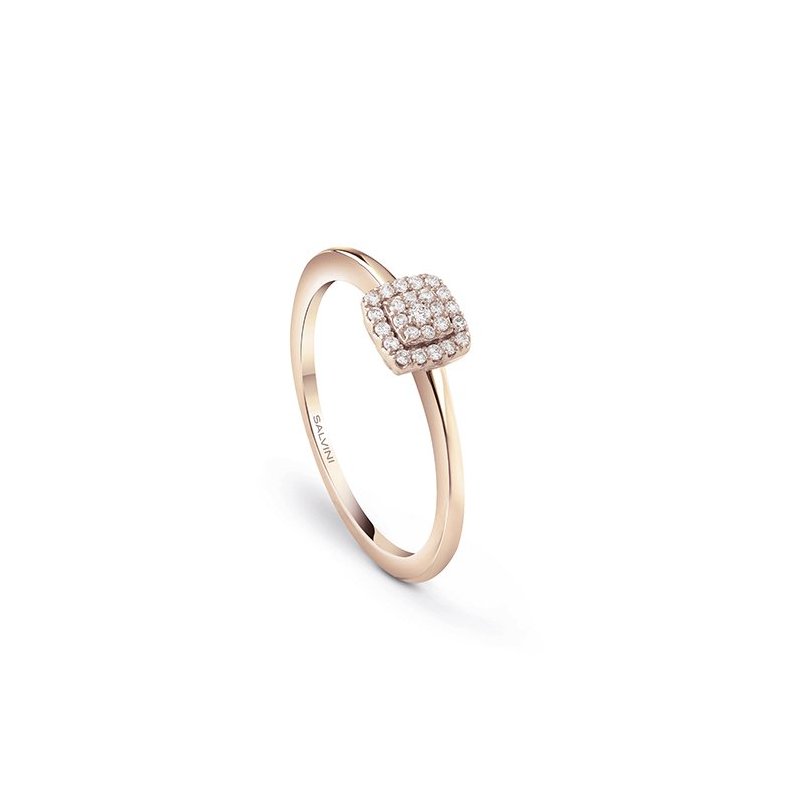 Salvini - Anello Bagliori - Oro Rosa - Diamante