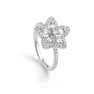 Salvini - Anello Magia Garden - Oro Bianco - Diamante