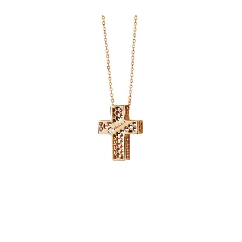 Salvini - Collierino Golden Cage - Oro Rosa - Diamante