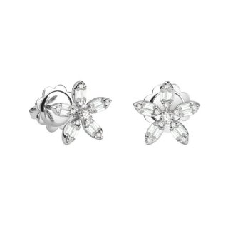 Salvini - Orecchini Magia Garden - Oro Bianco - Diamante