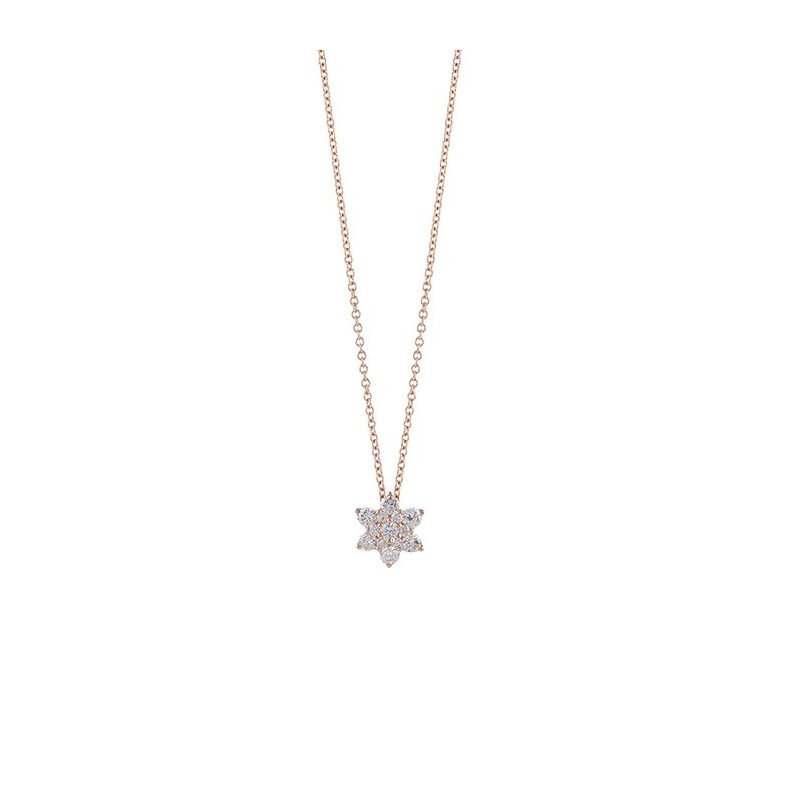 Salvini - Collierino Primavera S - Oro Rosa - Diamante
