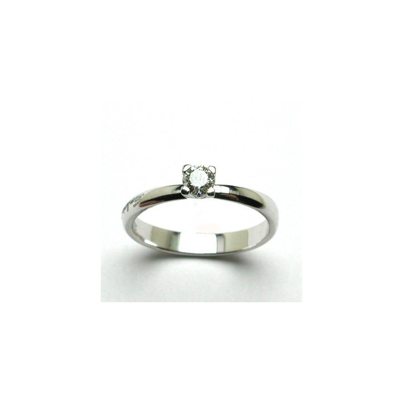 Salvini - Anello Airone - Oro Bianco - Diamante