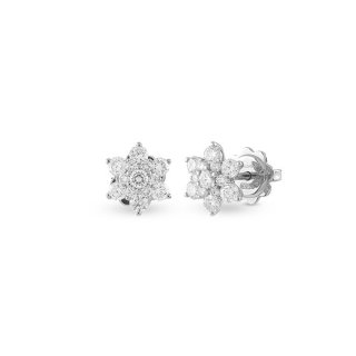 Salvini - Orecchini Primavera S - Oro Bianco - Diamante