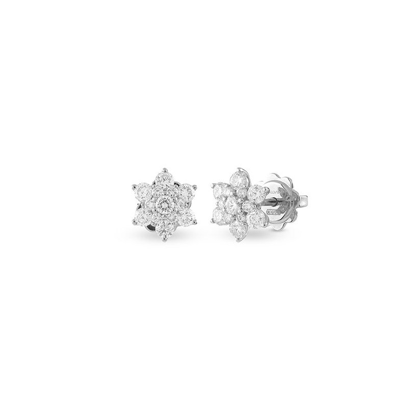 Salvini - Orecchini Primavera S - Oro Bianco - Diamante