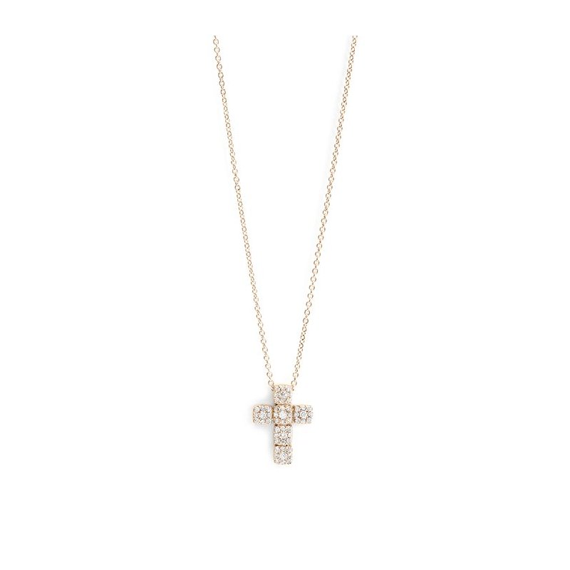 Salvini - Collierino In Oro Rosa - Diamante Rotondo