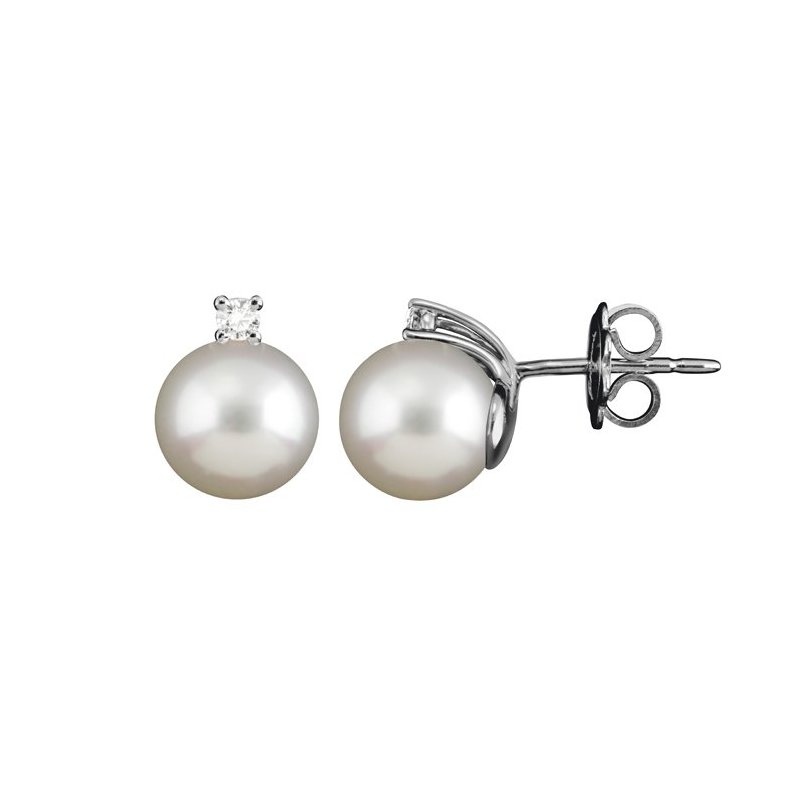 Salvini - Orecchini In Oro Bianco - Diamante
