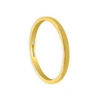 Salvini - Anello In Oro Giallo - Diamante Rotondo