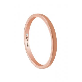 Salvini - Anello In Oro Rosa - Diamante Rotondo