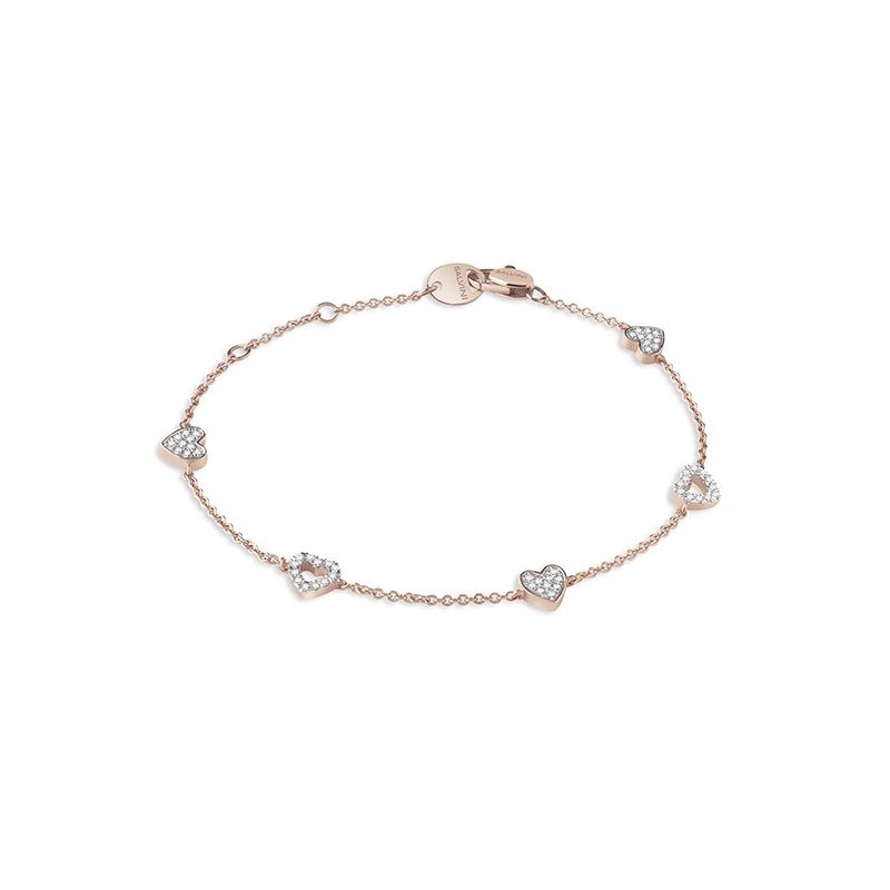 Salvini - Bracciale I Segni - Oro Rosa - Diamante