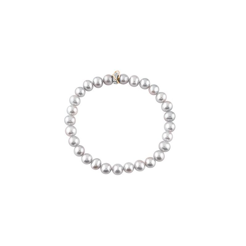 Salvini - Bracciale Java - Oro Bianco/Rosa - Diamante